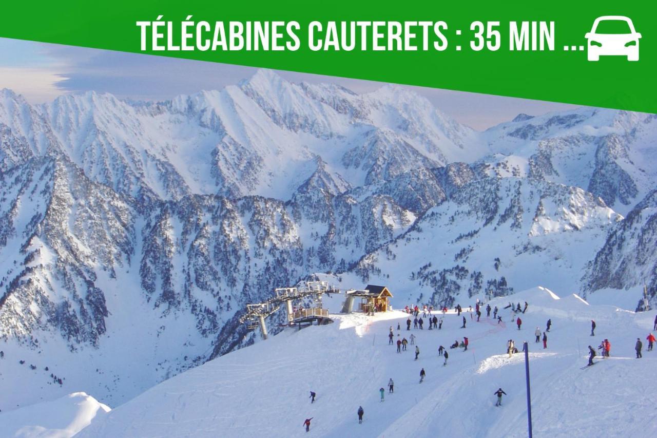 Apartamento LOC TROTTEUR LE FLEUR DES CHAMPS F2 cosy, gare SNCF de Lourdes Exterior foto